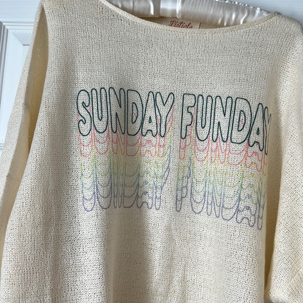 Sunday Funday Sweater